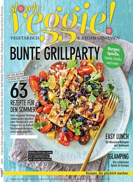 Slowly Veggie – Mai 2024 Cover