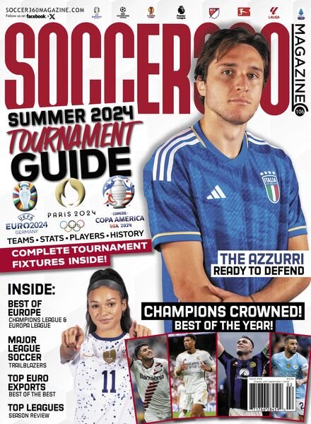 Soccer 360 – Issue 106 – Summer 2024 Cover