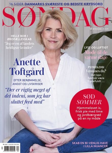 Sondag – 10 Juni 2024 Cover