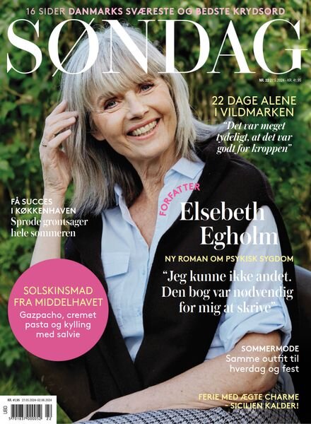 Sondag – Uge 22 – 28 Maj 2024 Cover