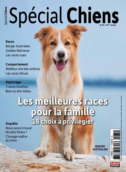 Special Chiens – Juillet-Aout-Septembre 2024 Cover