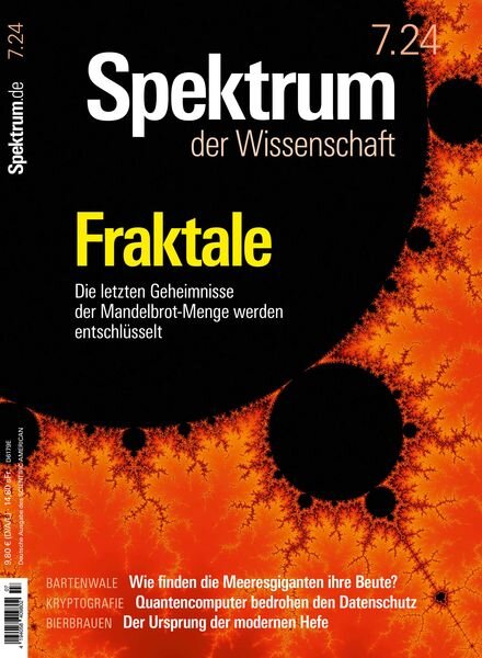 Spektrum der Wissenschaft – Juli 2024 Cover