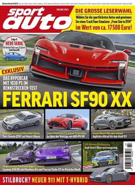 Sport Auto – Juli 2024 Cover