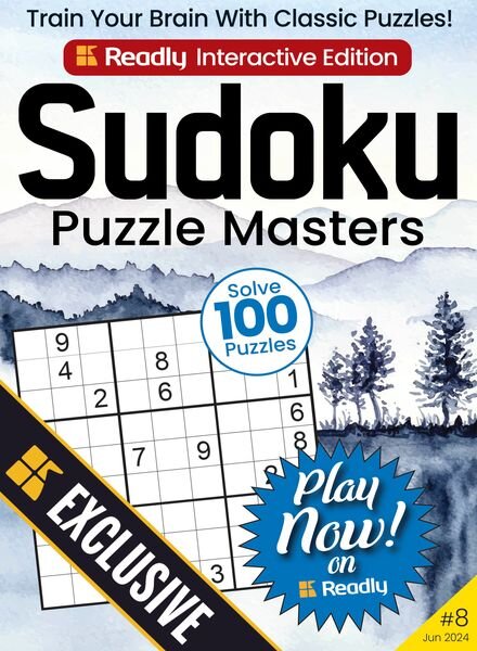 Sudoku Puzzle Masters – June 2024 Cover