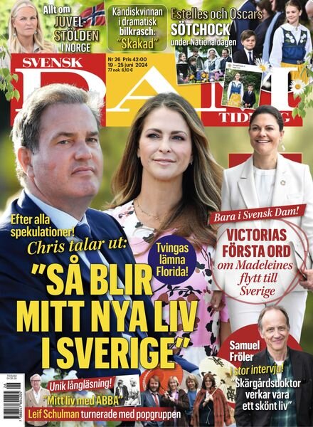 Svensk Damtidning – 18 Juni 2024 Cover