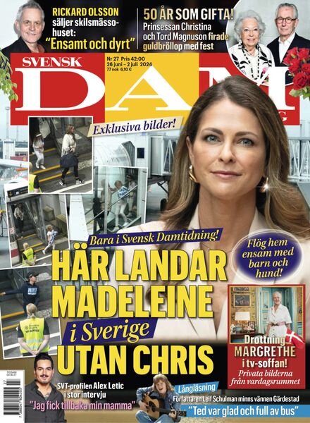 Svensk Damtidning – 25 Juni 2024 Cover