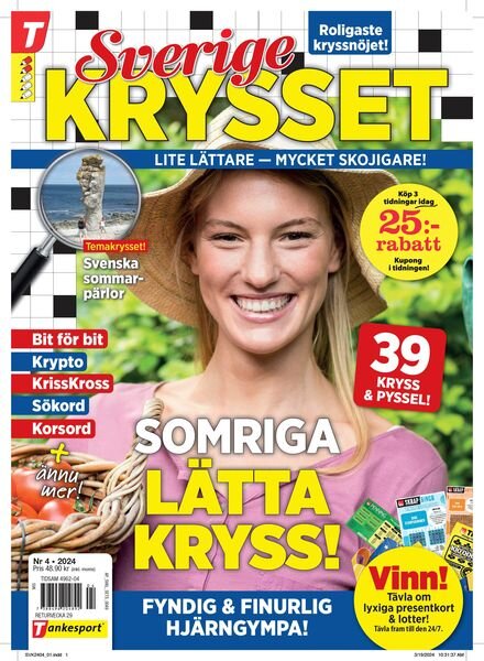 Sverigekrysset – 19 Juni 2024 Cover