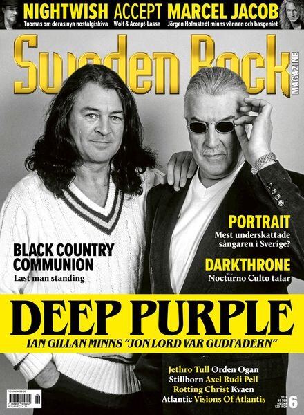 Sweden Rock Magazine – 12 Juni 2024 Cover