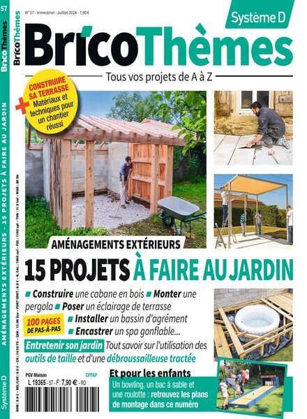 Systeme D Bricothemes – Juillet 2024 Cover