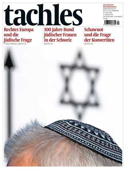 Tachles – 12 Juni 2024 Cover