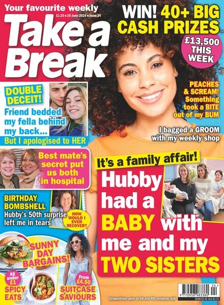 Take a Break Weekly – 20 June 2024 Cover