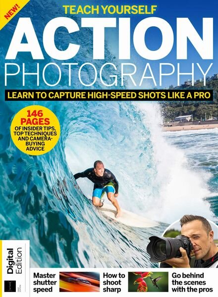 Teach Yourself Action Photography – 1st Edition – 20 June 2024 Cover