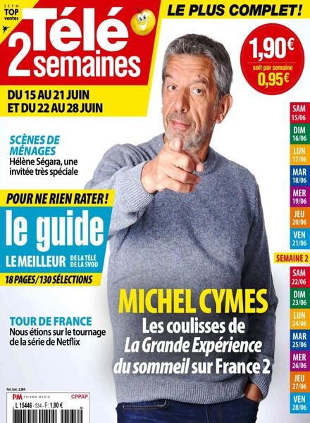 Tele 2 Semaines – 15 Juin 2024 Cover