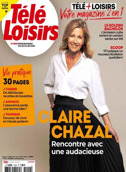 Tele Loisirs – 17 Juin 2024 Cover