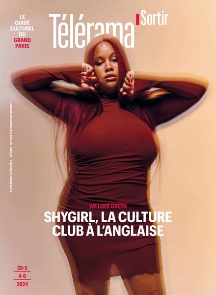 Telerama Sortir – 29 Mai 2024 Cover