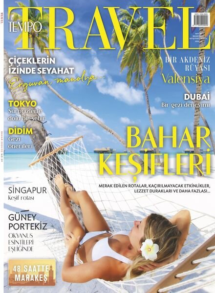 Tempo Travel – Nisan 2024 Cover