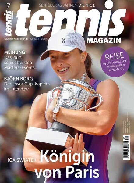 Tennis Magazin – Juli 2024 Cover
