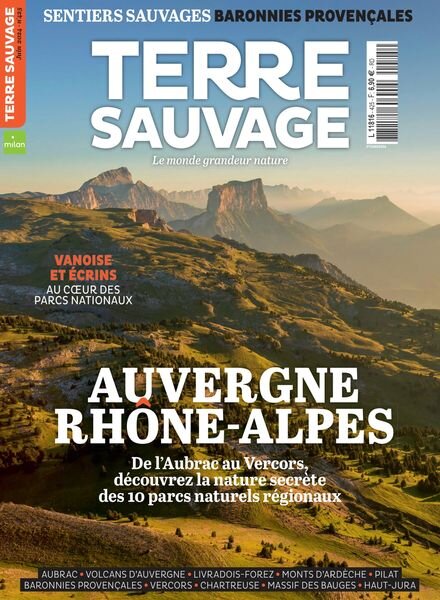 Terre Sauvage – Juin 2024 Cover