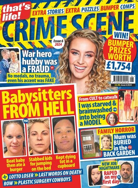 That’s Life Crime Scene – June 2024 Cover
