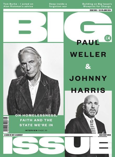 The Big Issue – 3 June 2024 Cover
