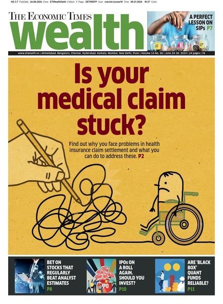 The Economic Times Wealth – June 24 2024 Cover