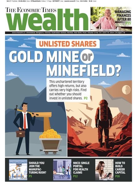 The Economic Times Wealth – June 3 2024 Cover