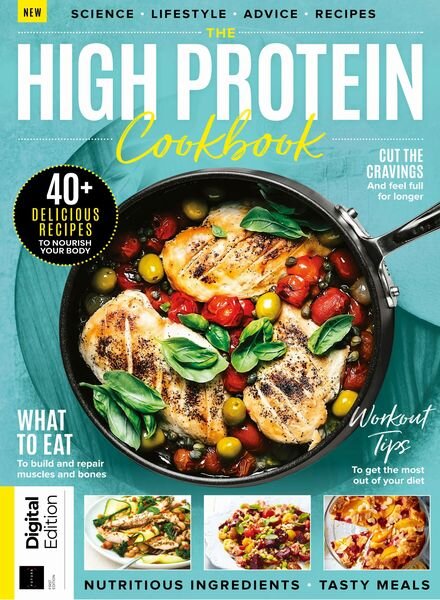The High Protein Cookbook – 1st Edition – 6 June 2024 Cover