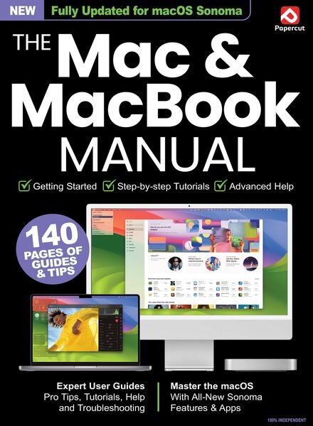 The Mac & MacBook Manual – May 2024 Cover