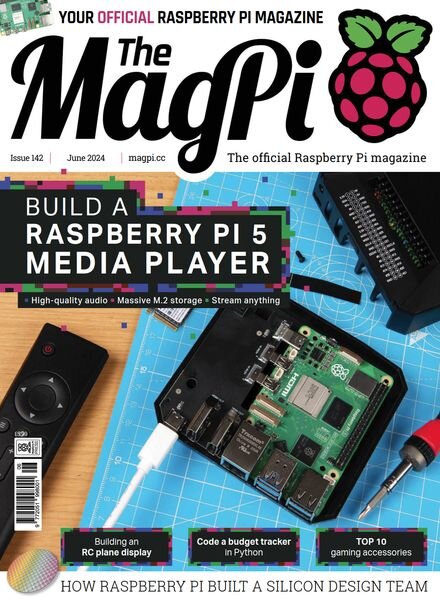 The MagPi – Issue 142 – June 2024 Cover