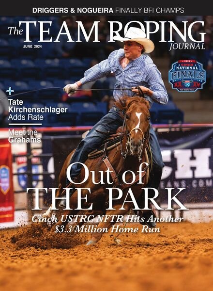 The Team Roping Journal – June 2024 Cover