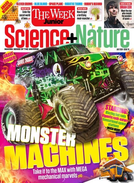 The Week Junior Science+Nature UK – July 2024 Cover