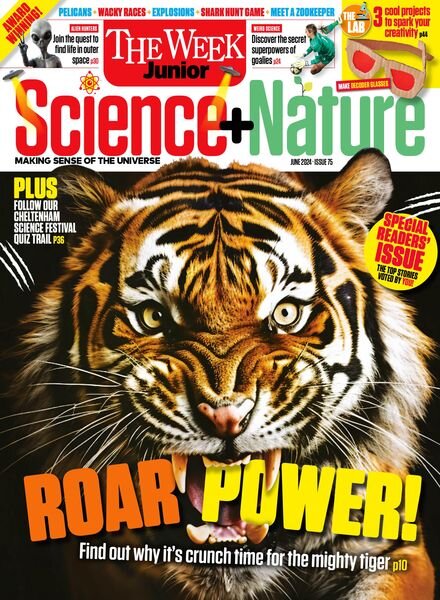 The Week Junior Science+Nature UK – June 2024 Cover