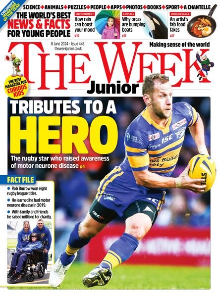 The Week Junior UK – Issue 443 – 8 June 2024 Cover