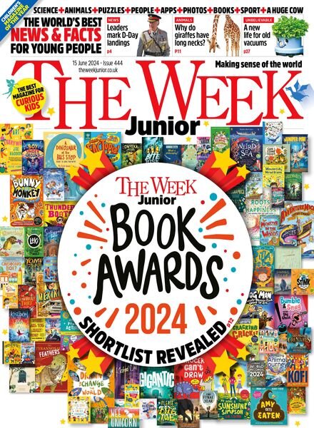 The Week Junior UK – Issue 444 – 15 June 2024 Cover