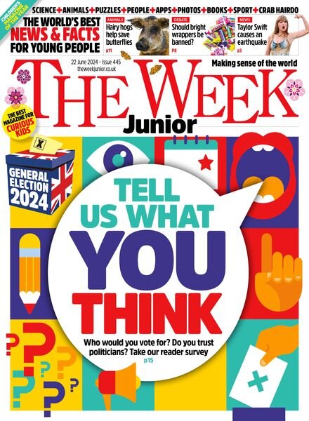 The Week Junior UK – Issue 445 – 22 June 2024 Cover