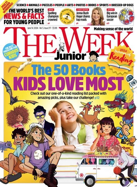 The Week Junior USA – Issue 217 – June 14 2024 Cover