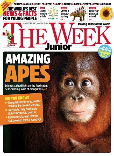 The Week Junior USA – Issue 219 – June 28 2024 Cover