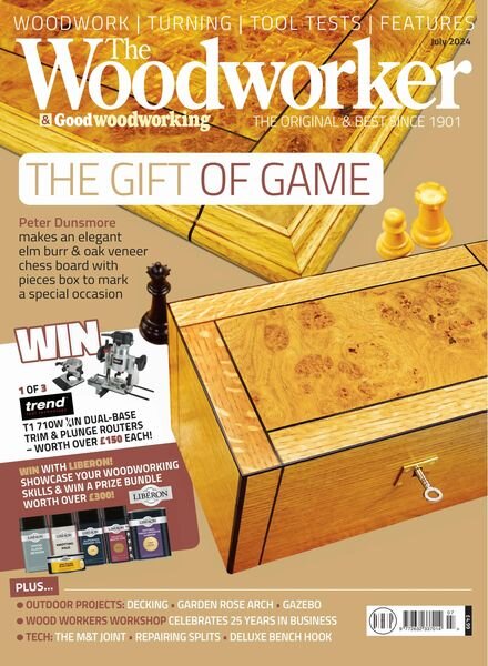 The Woodworker & Woodturner – July 2024 Cover