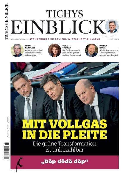 Tichys Einblick – Juli 2024 Cover