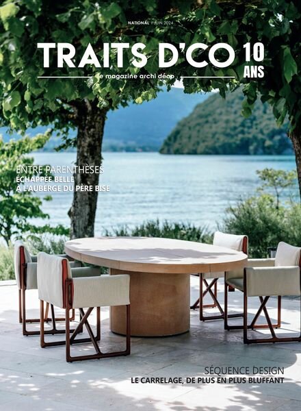 Traits D’co Magazine – Juin 2024 Cover