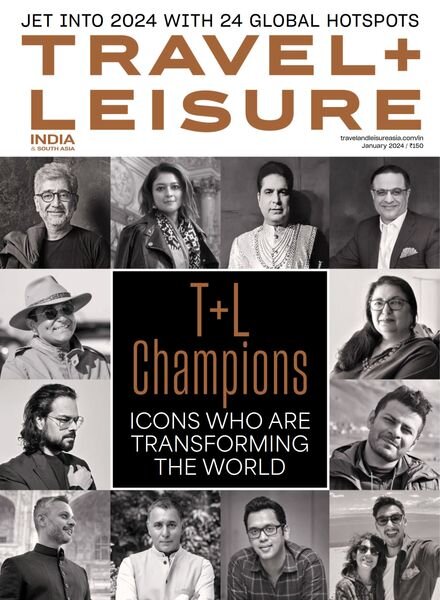 Travel+Leisure India & South Asia – January 2024 Cover