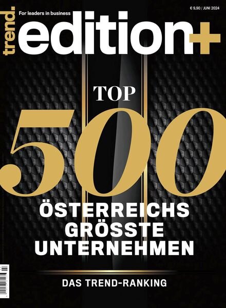Trend – 21 Juni 2024 Cover
