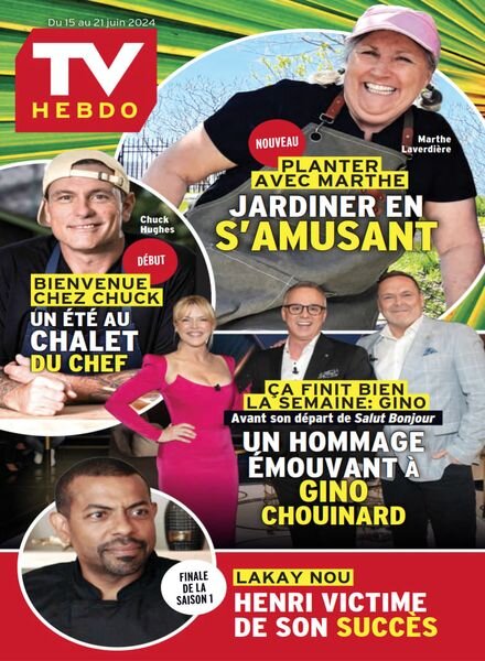TV Hebdo – 15 Juin 2024 Cover
