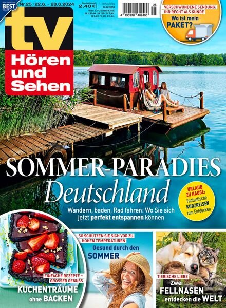 TV Horen und Sehen – 14 Juni 2024 Cover