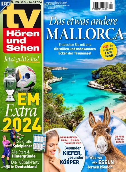 TV HOren und Sehen – 31 Mai 2024 Cover