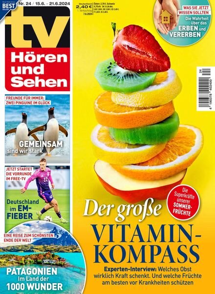 TV Horen und Sehen – 7 Juni 2024 Cover