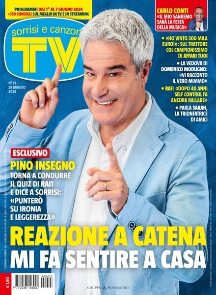 TV Sorrisi e Canzoni – 28 Maggio 2024 Cover