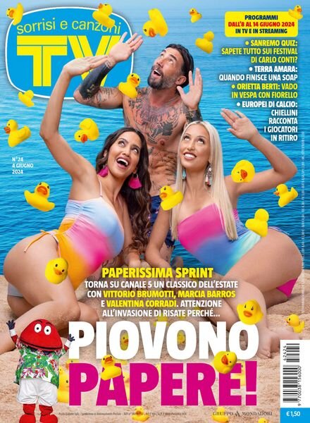 TV Sorrisi e Canzoni – 4 Giugno 2024 Cover