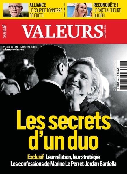 Valeurs Actuelles – 13 Juin 2024 Cover