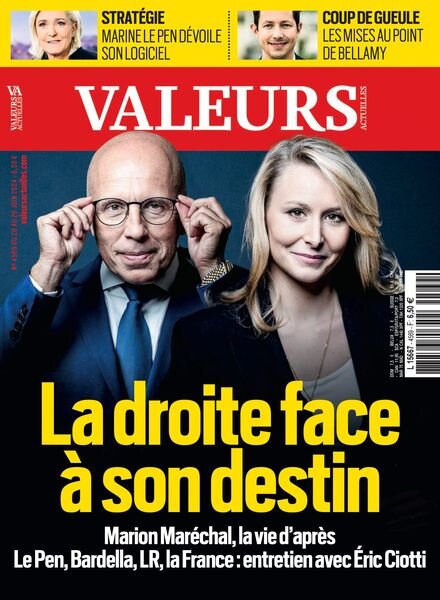 Valeurs Actuelles – 20 Juin 2024 Cover
